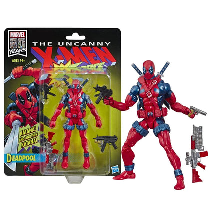 Hasbro Spider-Man 2099 Miguel O’Hara Action Figure — Legends Venom & Deadpool, Change Face Statue Model Doll Toy Gift for Kids