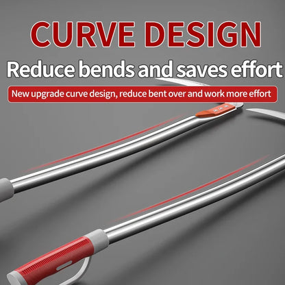 Manual Grass Sickle – Long-Handle Weeding Tool for Gardening, Grass Cutting & Roadside Maintenance