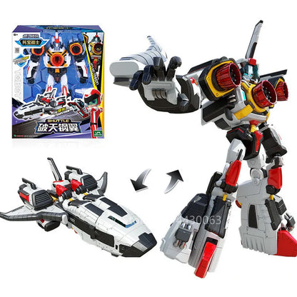 Galaxy Detectives Tobot Transformation Toy – Car to Robot Anime Figure, Korea Cartoon Deformation Tank Gift