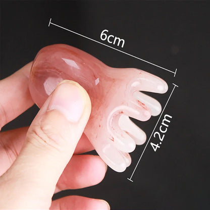 Octopus Shaped Meridian Acupoint Massage Comb – Wide Tooth Scalp, Neck & Back Manual Deep Tissue Massage Tool