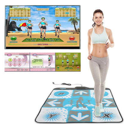 Non-Slip Dance Pad Mat for Wii Gamecube NGC DDR Video Games Dance Revolution