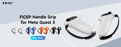 FICEP Silicone Replacement Face Cover for Meta Quest 3 – Dust & Sweat Resistant VR Mask Accessory