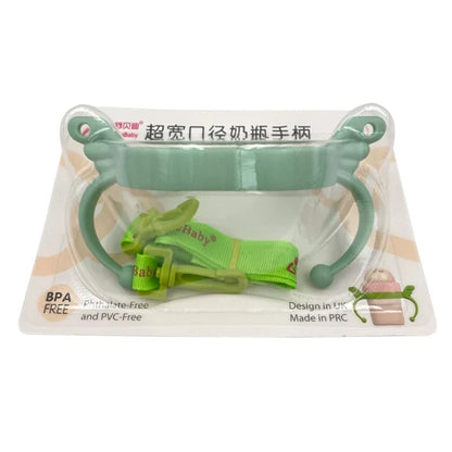 BPA-Free Classic Newborn Bottle Grip Handle – Compatible Silicone Handles for Hegen Bottle, Baby Feeding Accessories