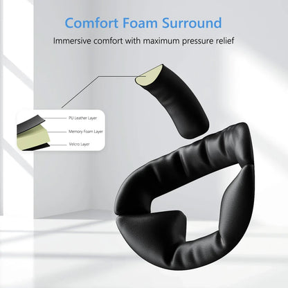 Comfortable Sponge Head Strap for Meta Oculus Quest 3 and 3S - VR Headset Accessories Replacement