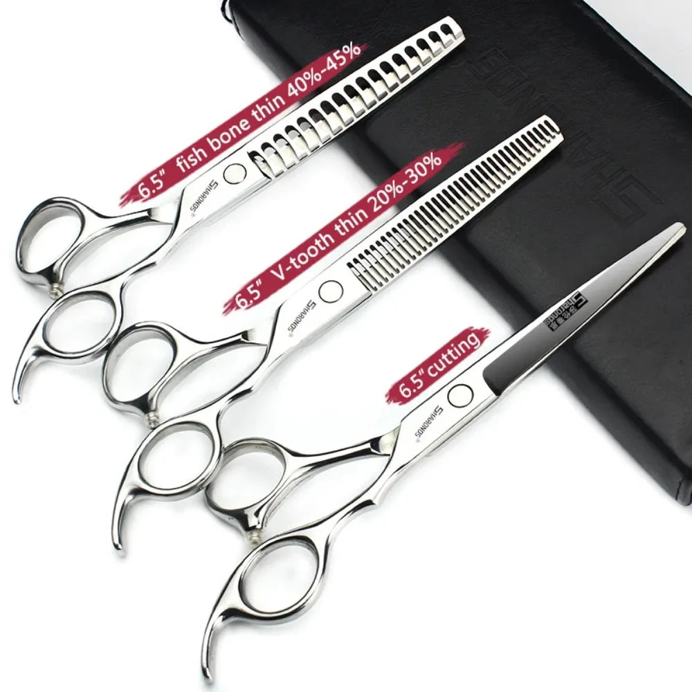 Professional Japanese Hair Cutting & Thinning Scissors – 6''/6.5''/7''/7.5'' Sharp Barber Shears for Salon & Home Use