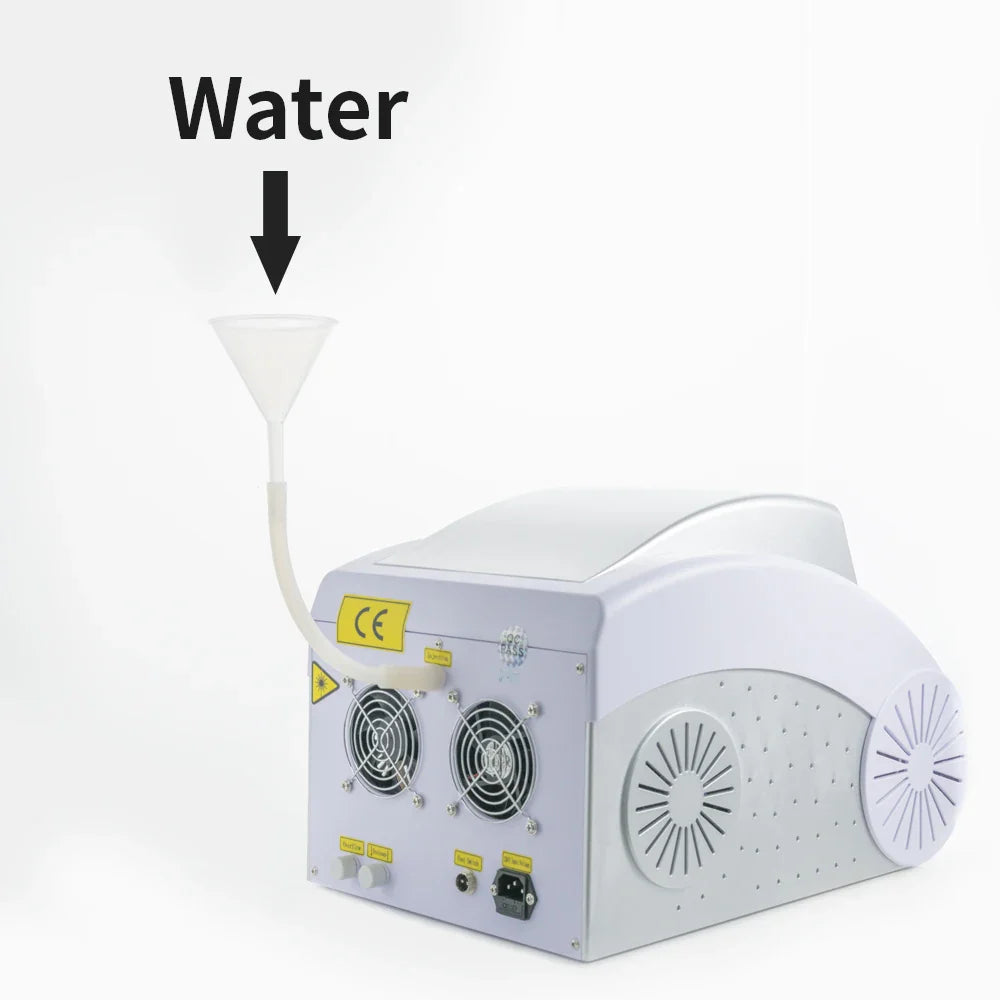 Q-Switch ND YAG Laser Machine – Tattoo & Eyebrow Removal, Mole & Freckle Whitening (532nm 755nm 1064nm)