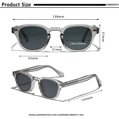 CATERSIDE Retro Small Circular Sunglasses — Luxury Punk Design Shades for Men & Women, Business & Party UV400 Eyewear