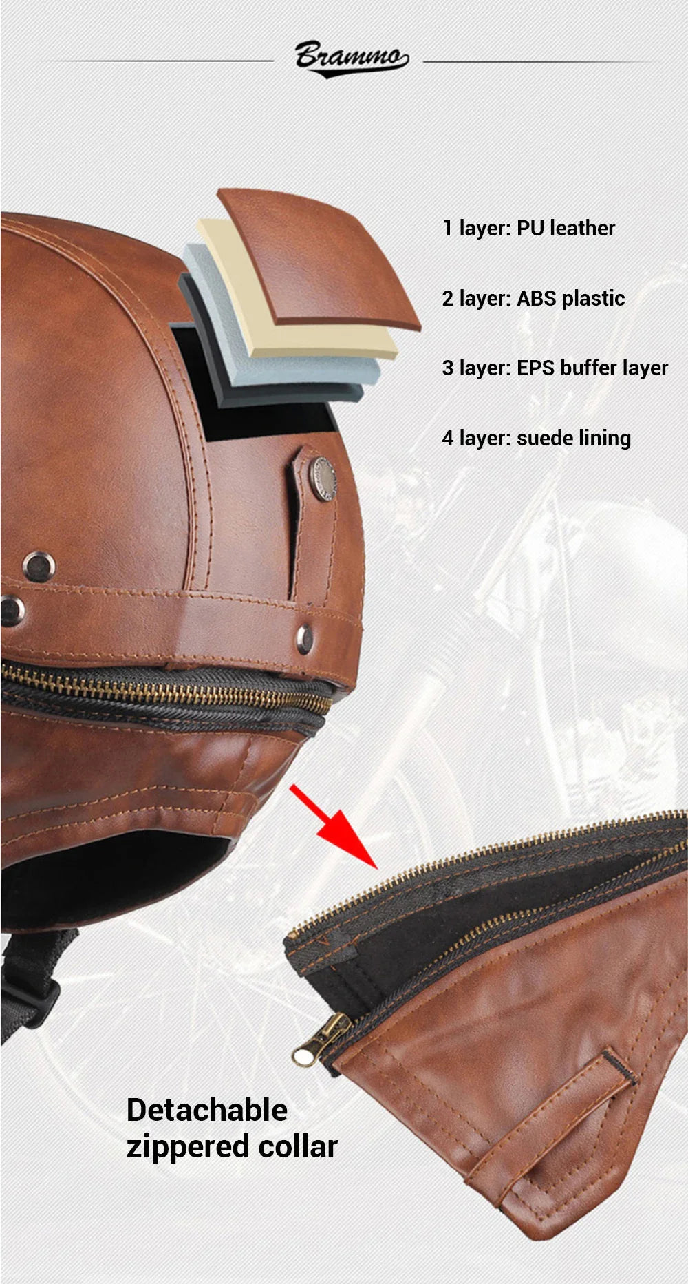 Retro Motorcycle Helmet – DOT Certified German Vintage Half Helmet for Scooter & Motorbike