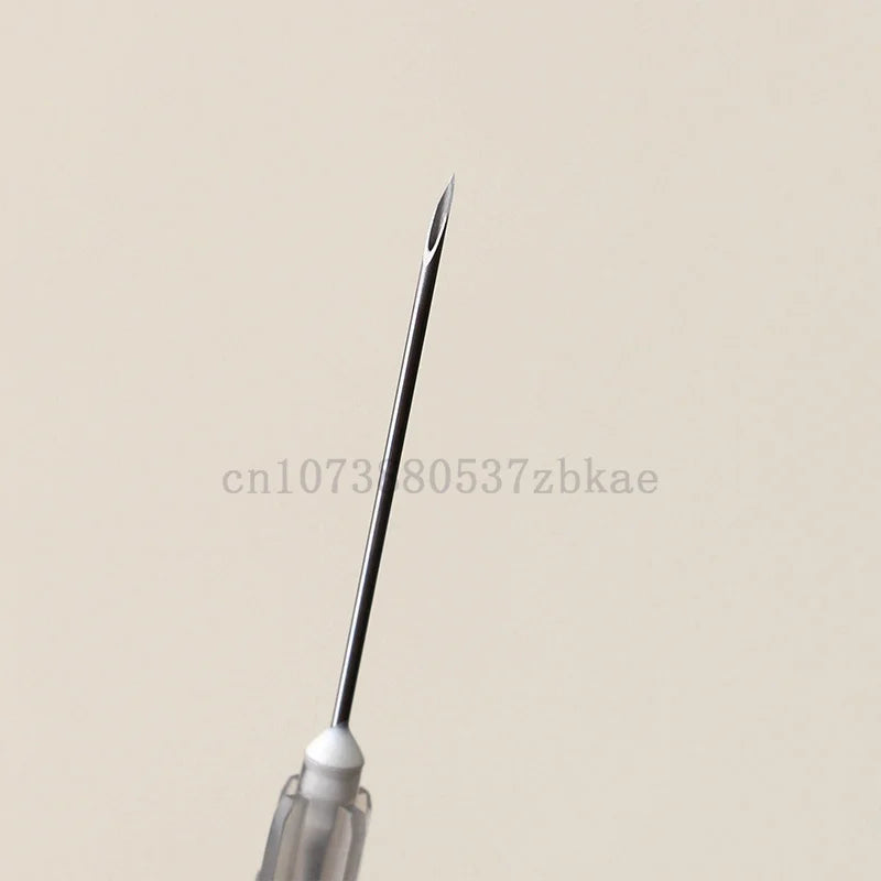 Disposable Blunt-Tip Cannula Needles — 22G-30G, 50mm & 70mm Micro Body Piercing Syringe
