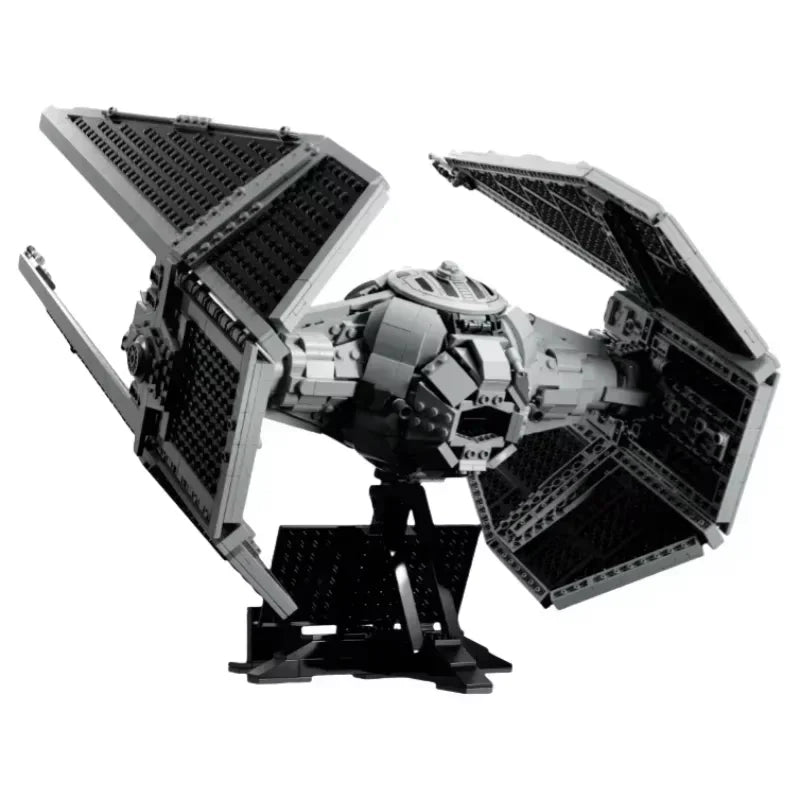 TIE Interceptor Starfighter Model Kit – 1931PCS Building Set with TIE Pilot Minifigure, Collectible Display Set for Creative Gifts and Decor