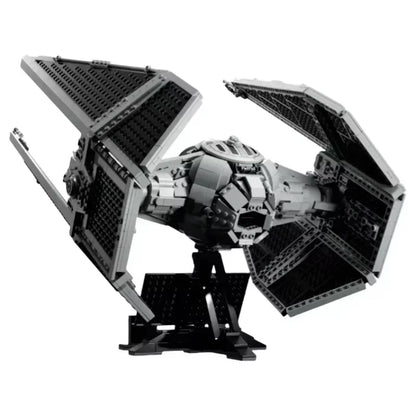 TIE Interceptor Starfighter Model Kit – 1931PCS Building Set with TIE Pilot Minifigure, Collectible Display Set for Creative Gifts and Decor