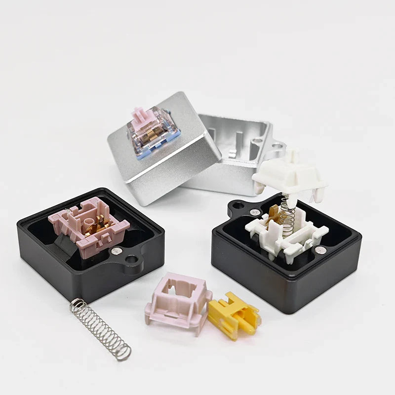 3-in-1 Mechanical Keyboard Switch Opener — Aluminum Alloy Magnetic Tool for TTC, Cherry MX, Gateron, Kailh, Outemu Switches