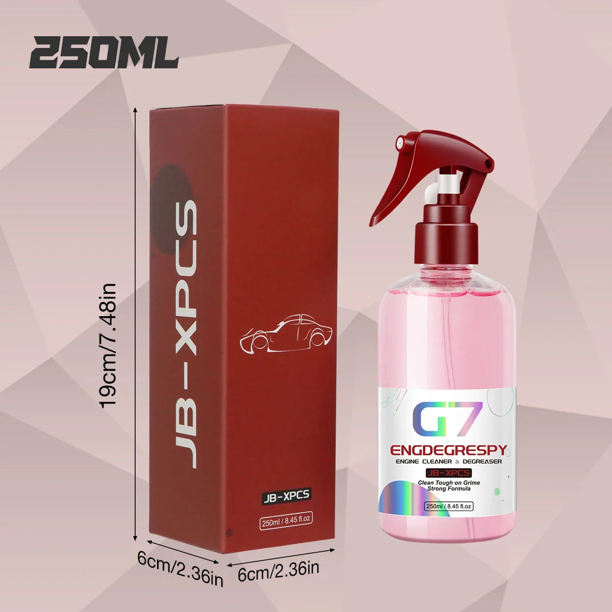 Engine Bay Cleaner | Powerful Decontamination & Oil, Dust, Grease Remover for Engine Compartment