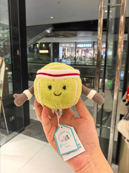 Cute Plush Bag Charm Keychain - Kawaii Soft Toy Pendant Birthday Gift for Girls