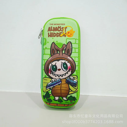 Cute Rabu Cartoon Pencil Case – Large-Capacity Stationery Storage, School Supplies & Birthday Gift for Kids