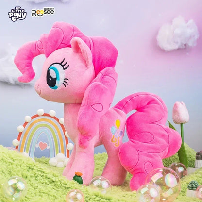 My Little Pony Plush Toys – Twilight Sparkle, Pinkie Pie, Rarity, Fluttershy, Applejack & Rainbow Dash Stuffed Dolls, Kids Xmas Gift