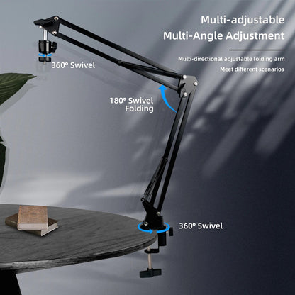 1080P 4K Industrial Microscope – 150X C-Mount Lens with 48MP/13MP Digital Camera, HDMI/USB-C/VGA for PCB Soldering & DIY
