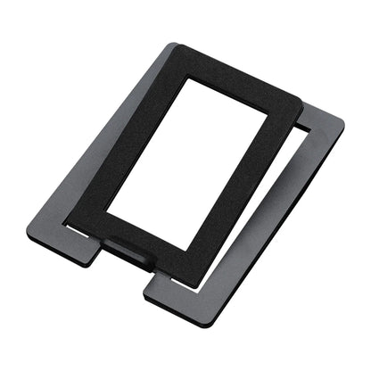 Carbon Steel Speaker Stand Base - Shock Absorbing Tabletop Audio Support