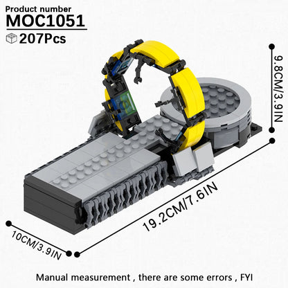 MOOXI Movie Series MOC BrickHeadz Building Blocks Set – DIY Educational Toy for Kids