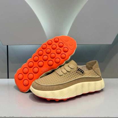 Men's Chunky Platform Sneakers - Breathable Non-Slip Running & Casual Walking Shoes