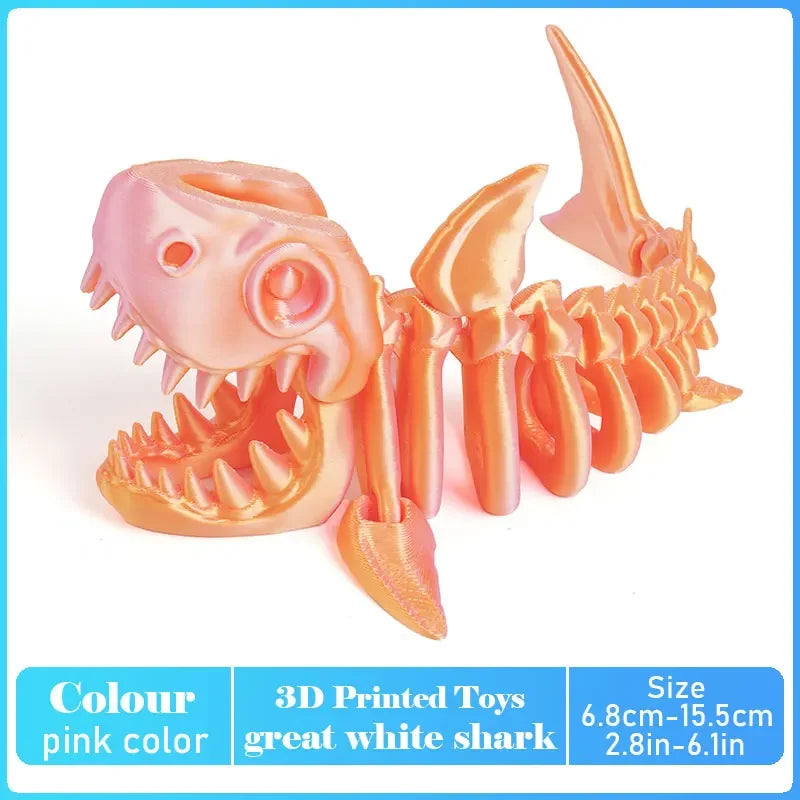 3D Printed Tyrannosaurus Rex Model - Realistic Jointed Movable Dinosaur Figure Toy & Desktop Decoration Gift