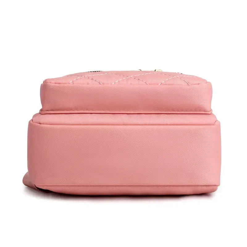 Best-Selling Women's Embroidered Backpack – Crossbody Leisure Shoulder Bag with Composite Fabric
