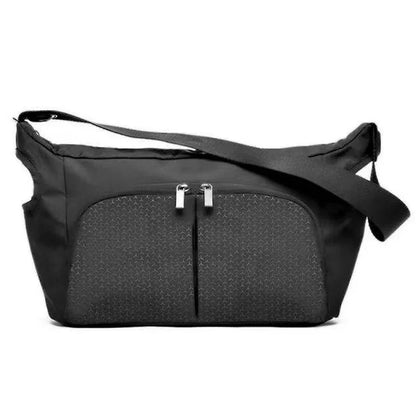 Portable Diaper Bag: Mommy Storage Solution for Doona Stroller - Compatible & Waterproof Black Storage Bag for Stroller Accessories