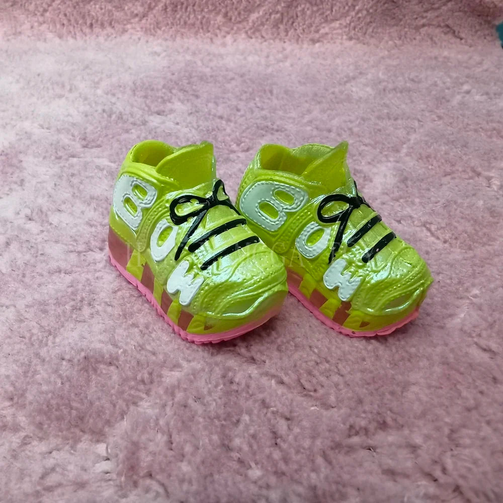 28cm Rainbow Big Sister Doll Shoes – Multi-Style Accessories for Girls, DIY Gift Toys