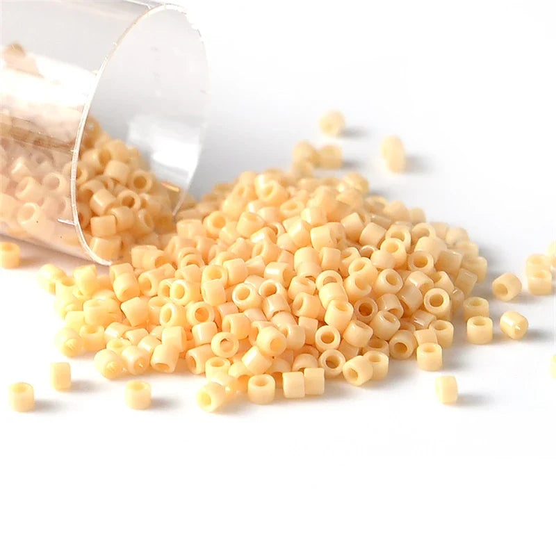 11/0 Delica Glass Seed Beads - DIY Jewelry Making Beads for Bracelets & Crafts