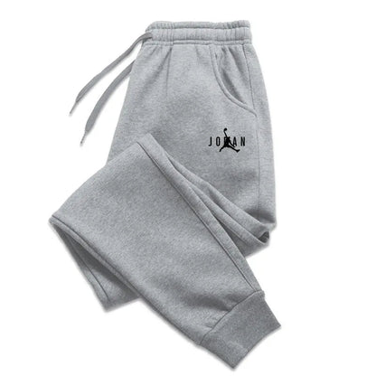 Autumn Winter Men's Joggers – Drawstring Casual Fleece Sweatpants, Workout, Running, Gym Fitness Sports Trousers