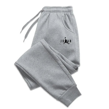 Autumn Winter Men's Joggers – Drawstring Casual Fleece Sweatpants, Workout, Running, Gym Fitness Sports Trousers