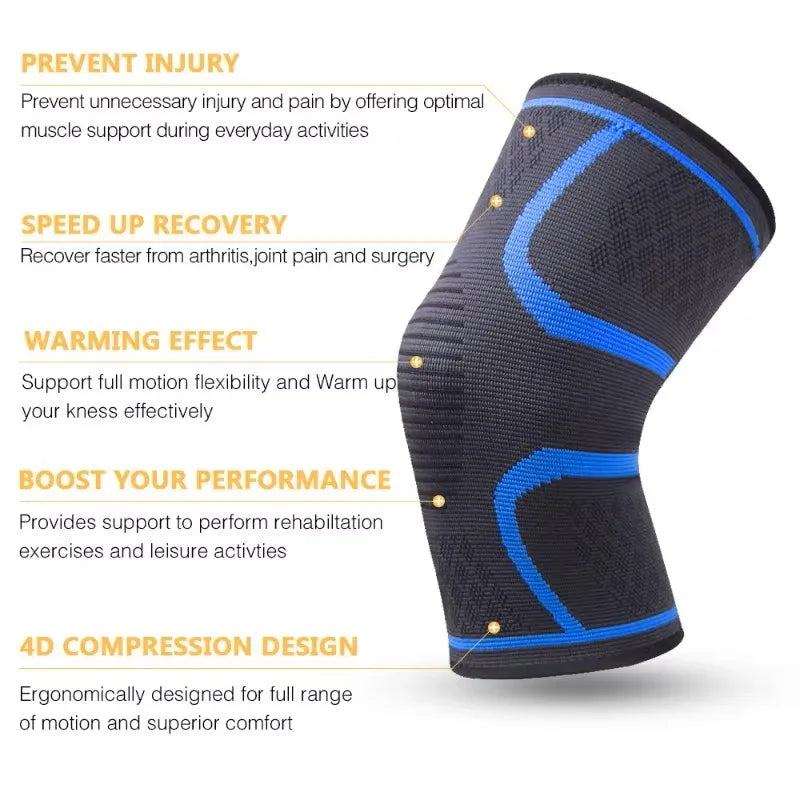 Knee Brace Compression Sleeve — Pain Relief for Meniscus Tear, Arthritis & Knee Pain
