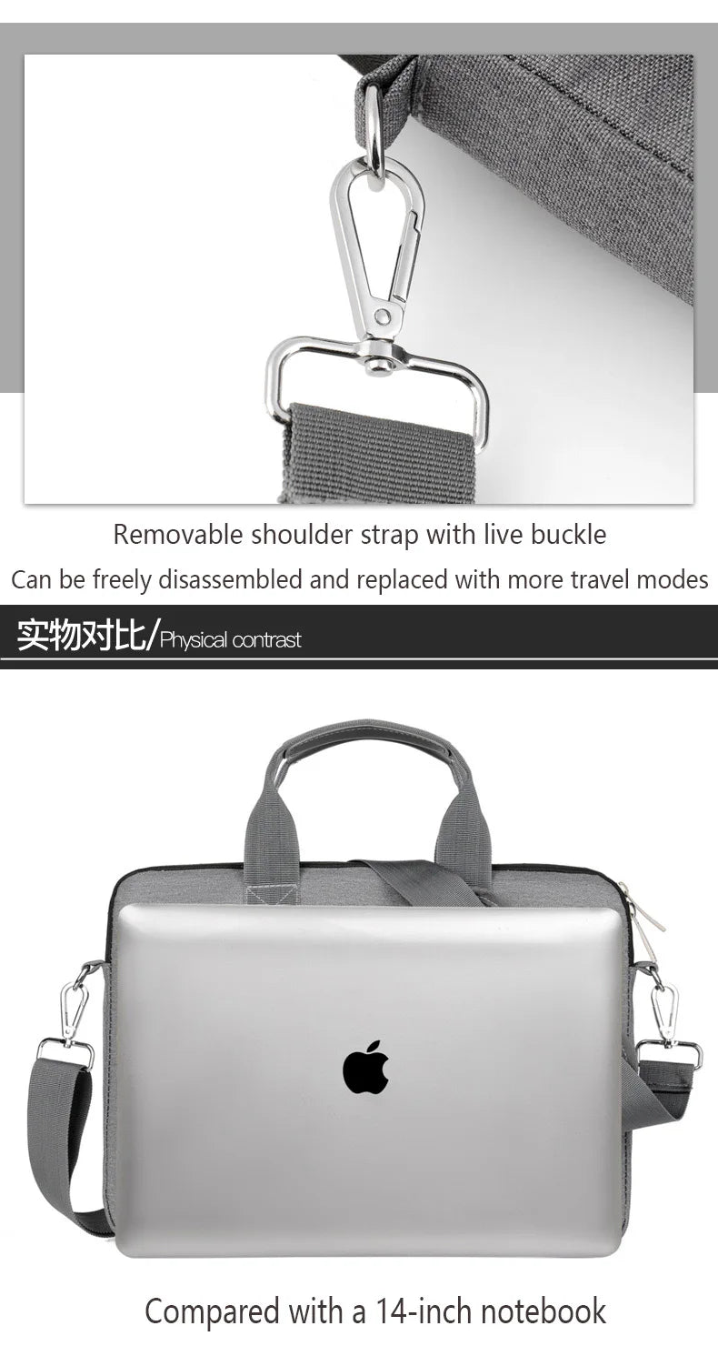 Laptop Sleeve Bag – Protective Case for MacBook, ASUS, Lenovo, Dell, Huawei (13" 14" 15.6" 17.3")