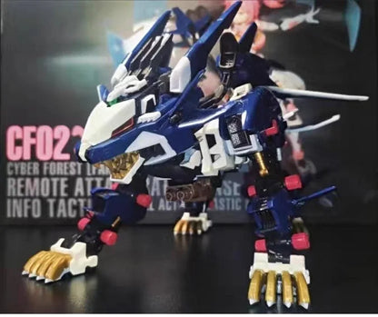 BT Building Blocks ZOIDS RZ-041 Liger ZERO Jager — 1:72 Scale Full Action Plastic Model Kit, Assemble Toy, Christmas Gift for Children