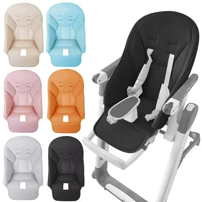Baby Stroller & Dining Chair Leather Cushion – PU Sponge Seat Cover Accessory for Baby Chairs