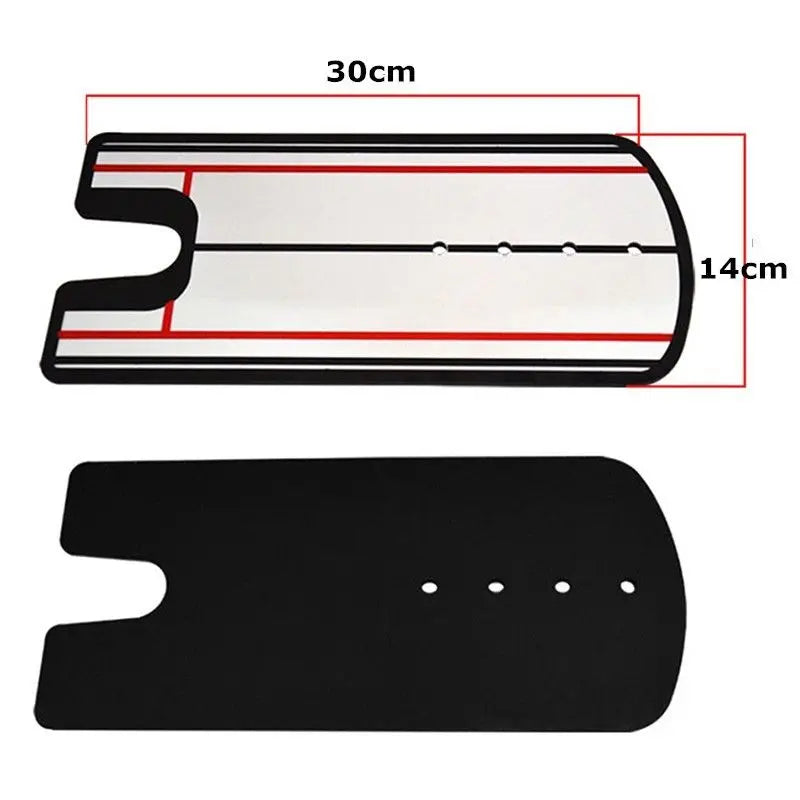 Golf Putting Practice Mirror | Alignment Training Aid with Eye Line | Putting Mirror for Putter Practice