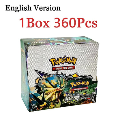 360PCS Pokémon Trading Card Game Booster Set – Prismatic Evolutions Scarlet & Violet English Battle Cards Collection Gift Pack