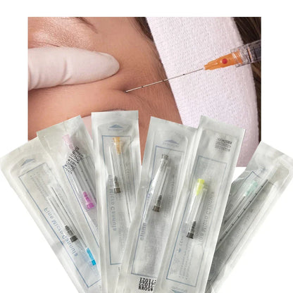 Disposable Sterile Blunt Tip Micro Cannula Needles (18G–30G) – 25–70mm Filler Injection Tips