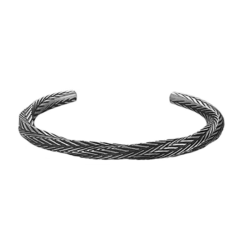 Retro Sword-Shaped Bracelet – Creative Open Bangle for Men & Women, Fashionable Party Jewelry Gift