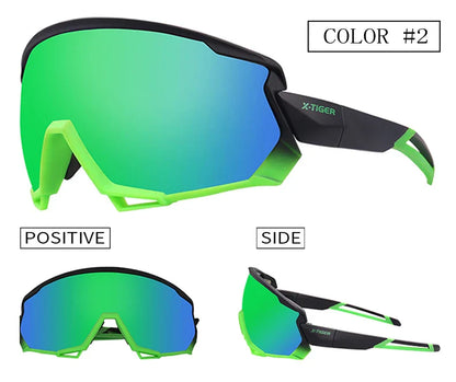 X-TIGER Polarized Cycling Glasses — Photochromic MTB & Road Bike Sunglasses for Sports