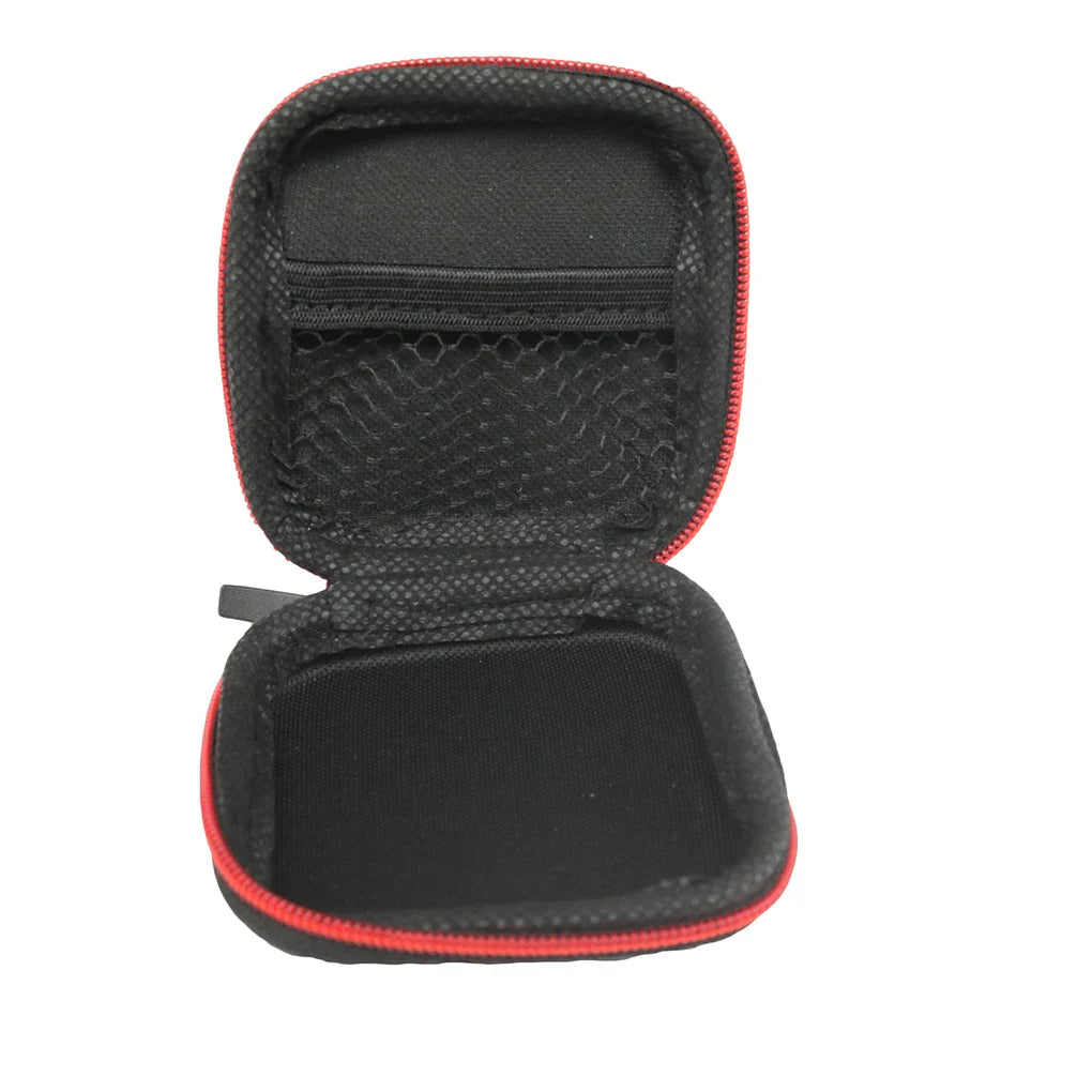 KZ Earphone Case – Portable EVA Zipper Headset Storage Box with Logo, Square Compression Organizer for Headphones