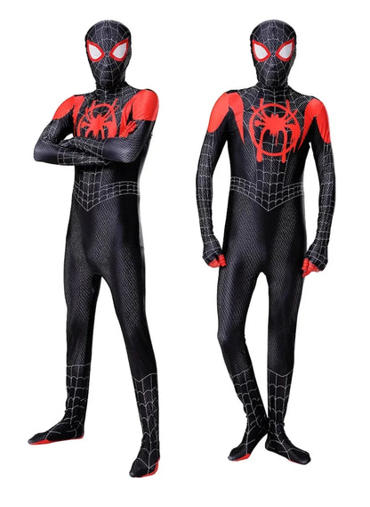 Spiderman Cosplay Costume – Adult & Kids Carnival Party Bodysuit, Movie Fan Cosplay Outfit for Boys & Girls