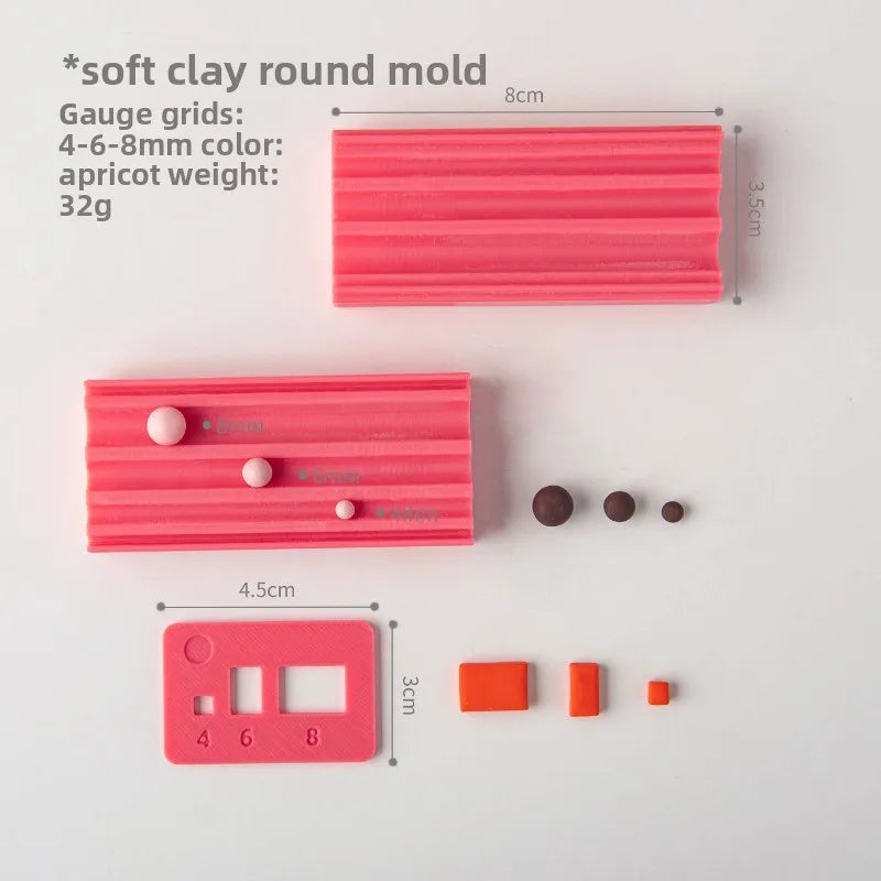 New Texture Pottery Clay Tools – Stainless Steel DIY Carving, Modeling & Hole Punch Sculpture Tools for Ceramics