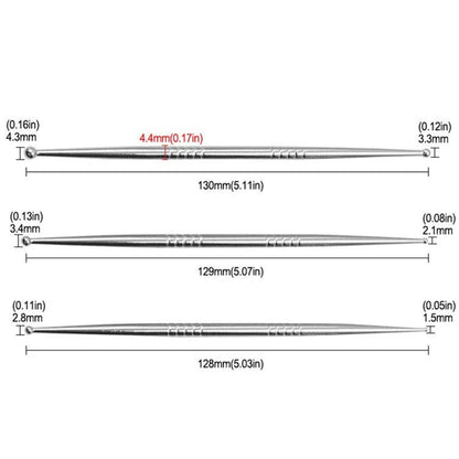 Stainless Steel Manual Acupuncture Pen – Deep Tissue Trigger Point Massage Tool for Pain Relief & Relaxation