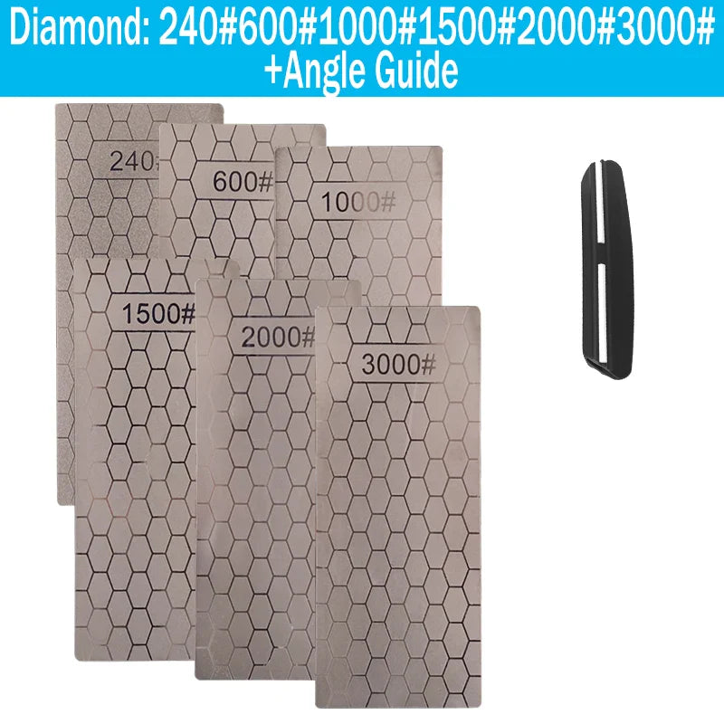 Diamond Sharpening Stone Bar | Knife Sharpener Whetstone for Grinding & Honing | No Base
