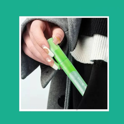 Privacy Protection Spray Pen for Thermal Paper – Portable Data Eraser & Correction Fluid for Receipts, Shipping Labels & Personal Information
