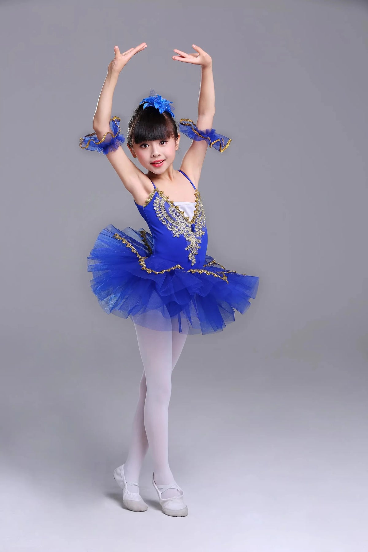 Girls Princess Ballet Tutu Dress - Elegant Stage Performance and Party Dance Costume