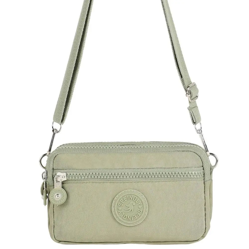 Women’s Large Capacity Handbag – Fashionable Portable Crossbody & Shoulder Bag with Zipper, Messenger Style