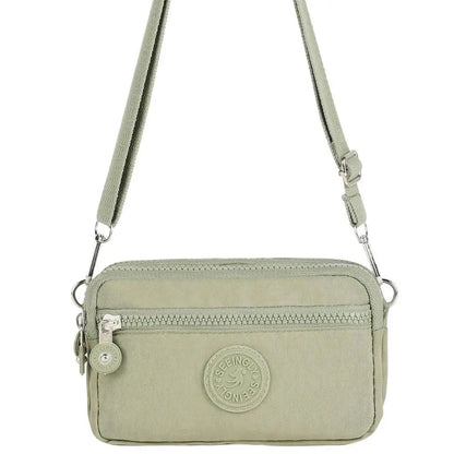 Women’s Large Capacity Handbag – Fashionable Portable Crossbody & Shoulder Bag with Zipper, Messenger Style