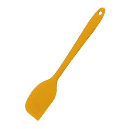 Heat Resistant Silicone Spoon Spatula with Integrated Handle – Cake Cream Scraper & Baking Knife Kitchen Tool